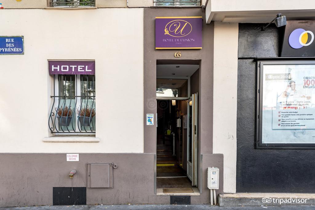 Hotel De L'Union Paris Exterior foto